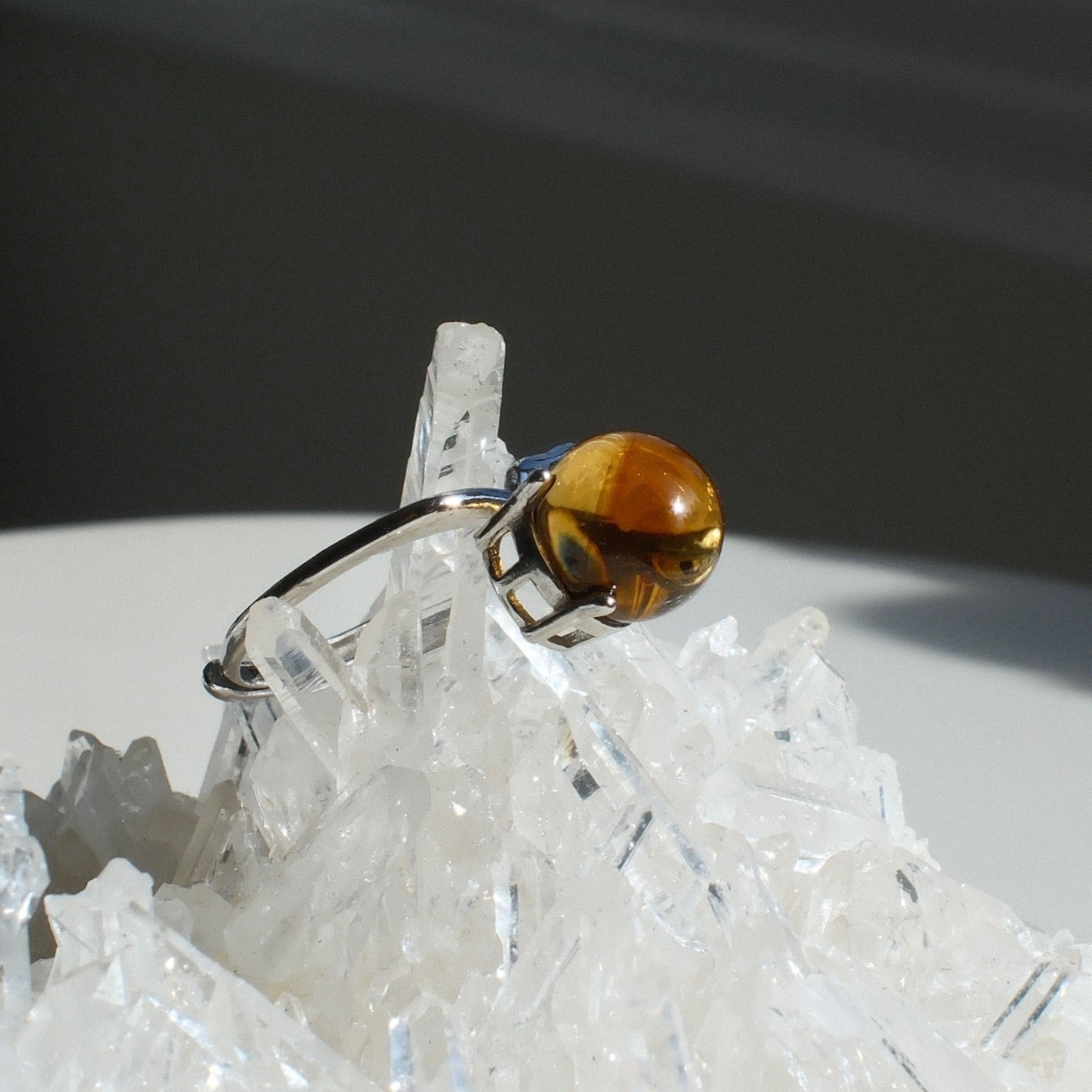 Natural Citrine Ring