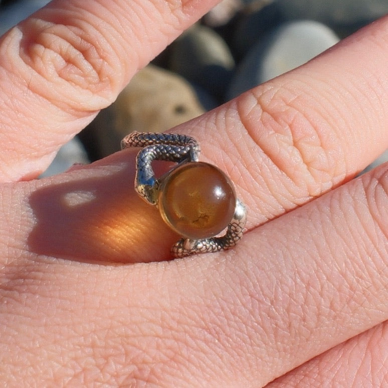 Natural Citrine Ring