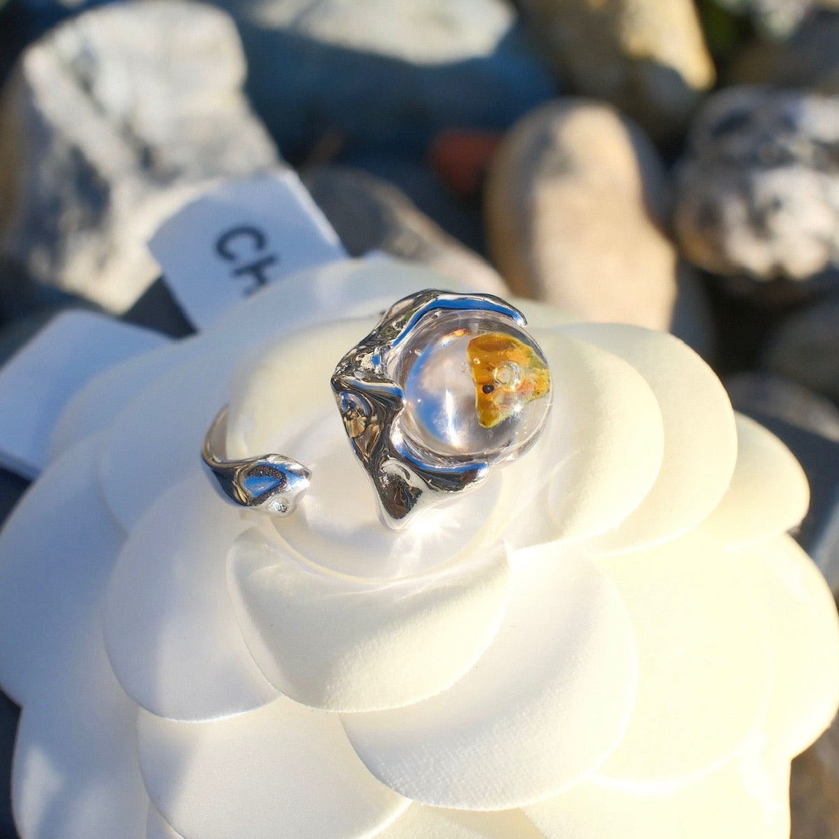 Petroleum Quartz Ring