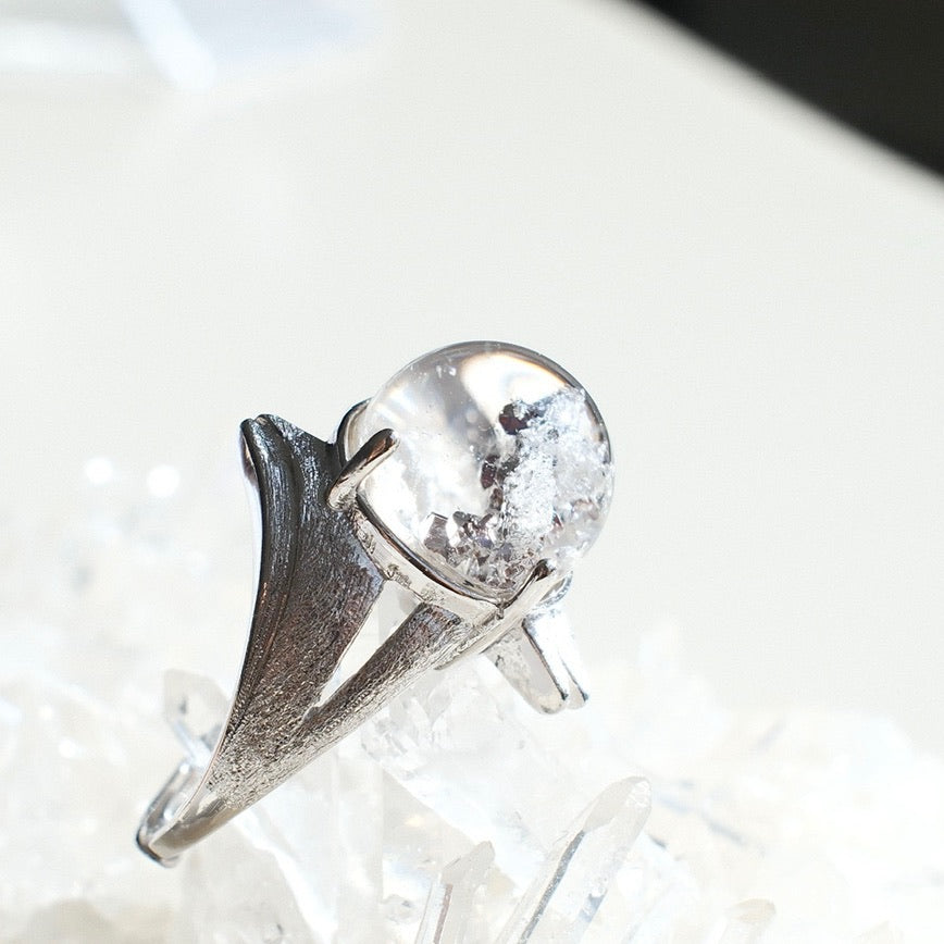 Rutilated Quartz Ring