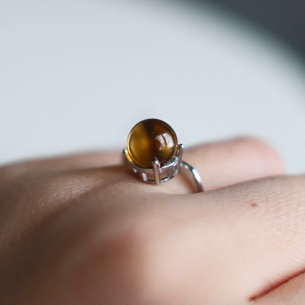Natural Citrine Ring
