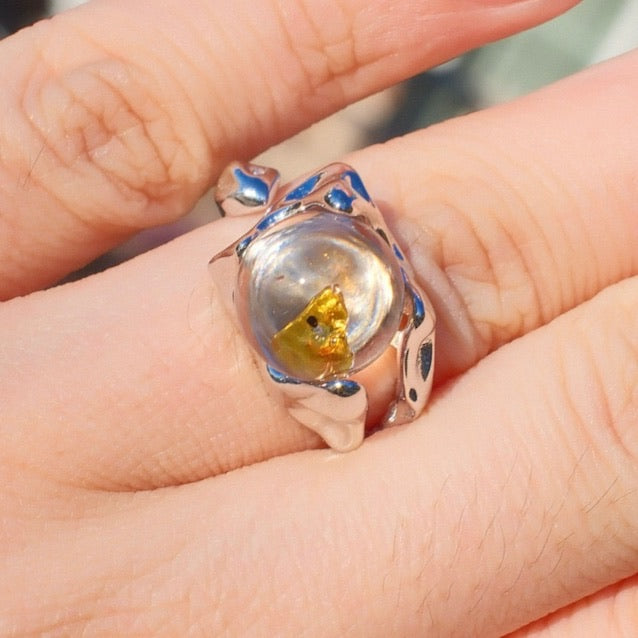Petroleum Quartz Ring