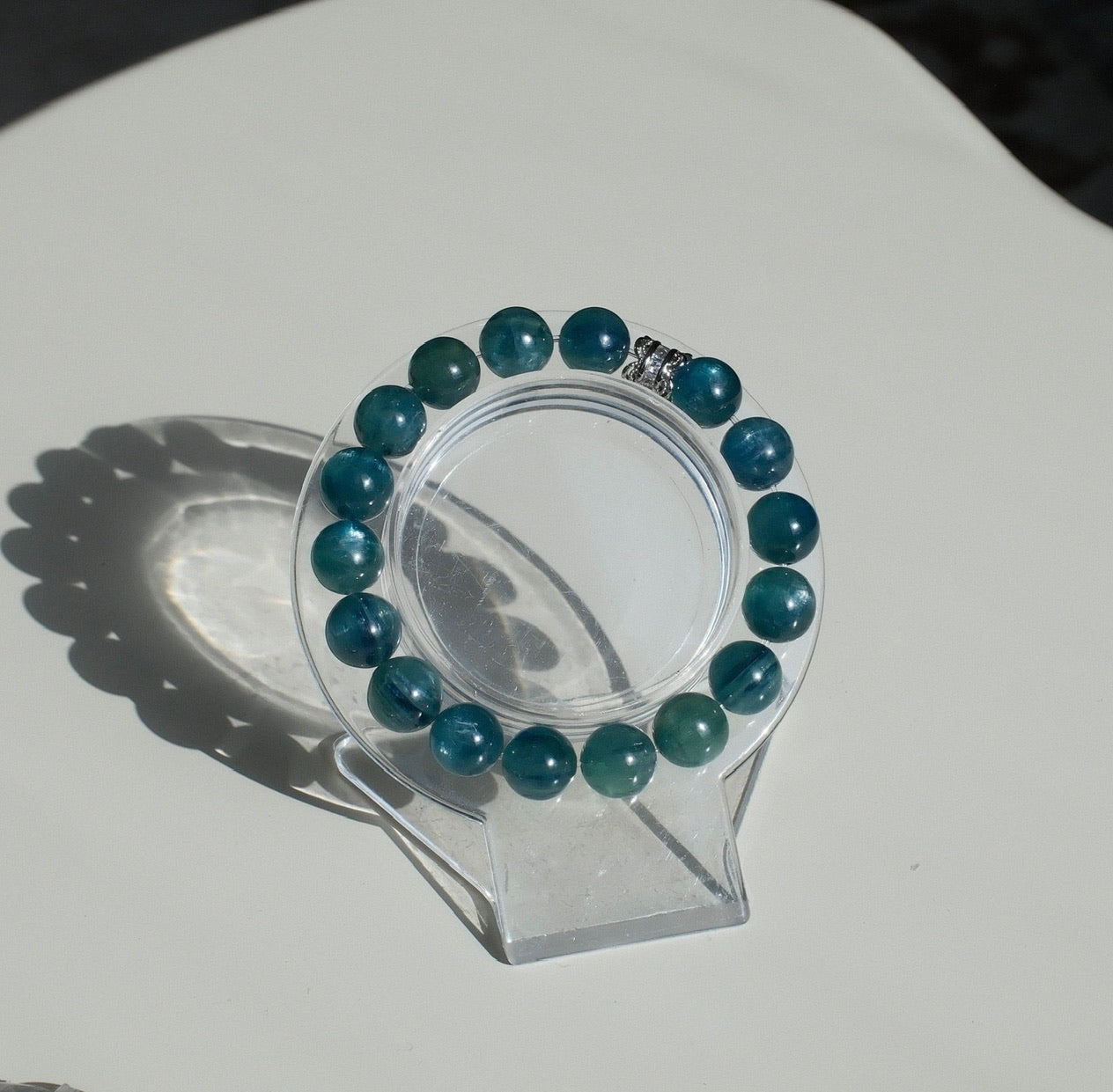 Green Emerald Chrome Mica Bracelet