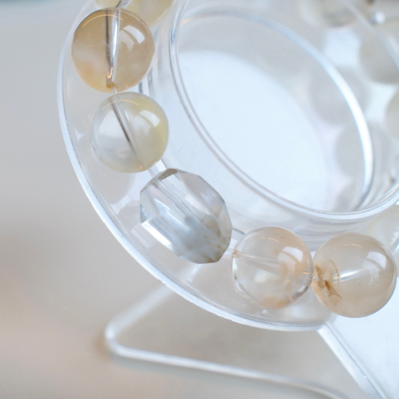 Light Yellow Rutilated Bracelet