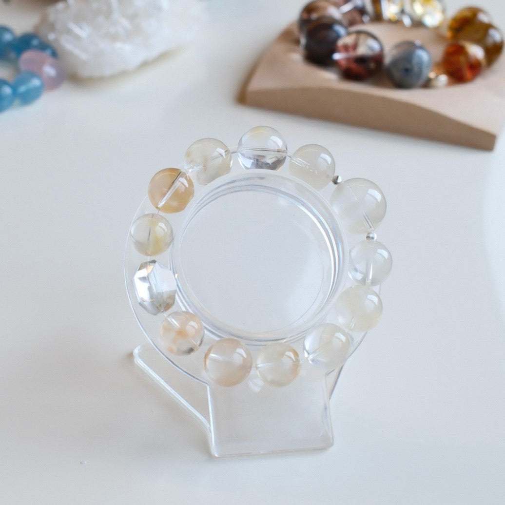 Light Yellow Rutilated Bracelet