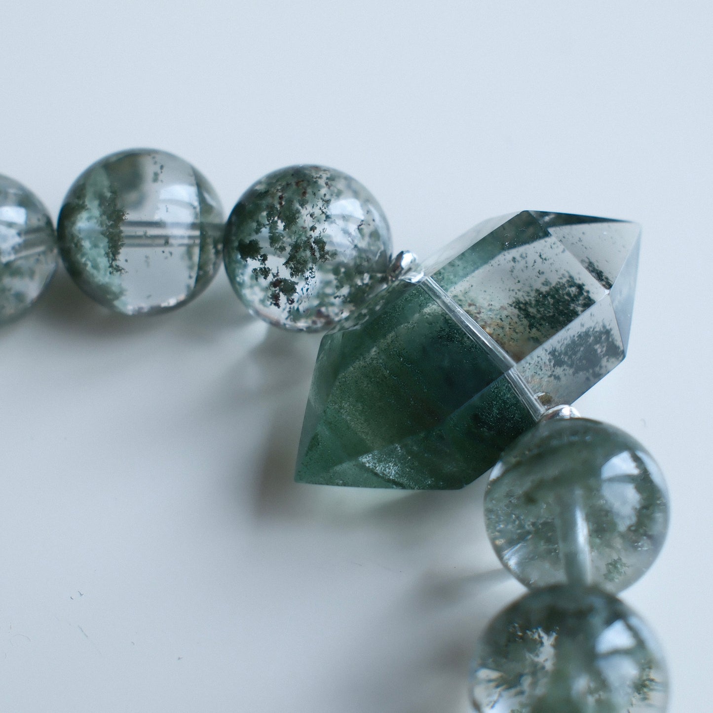 Green Phantom Quartz Bracelet