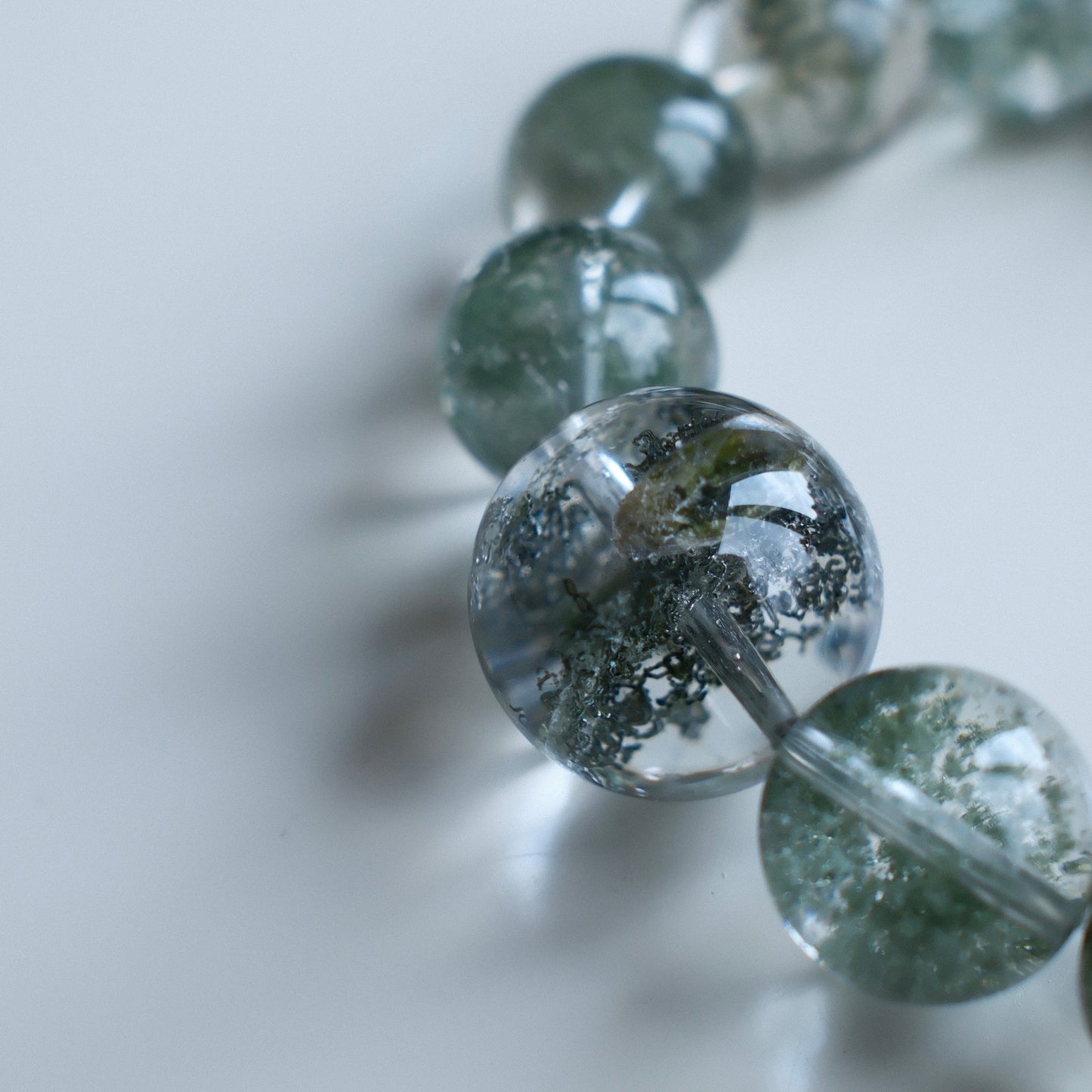 Green Phantom Quartz Bracelet