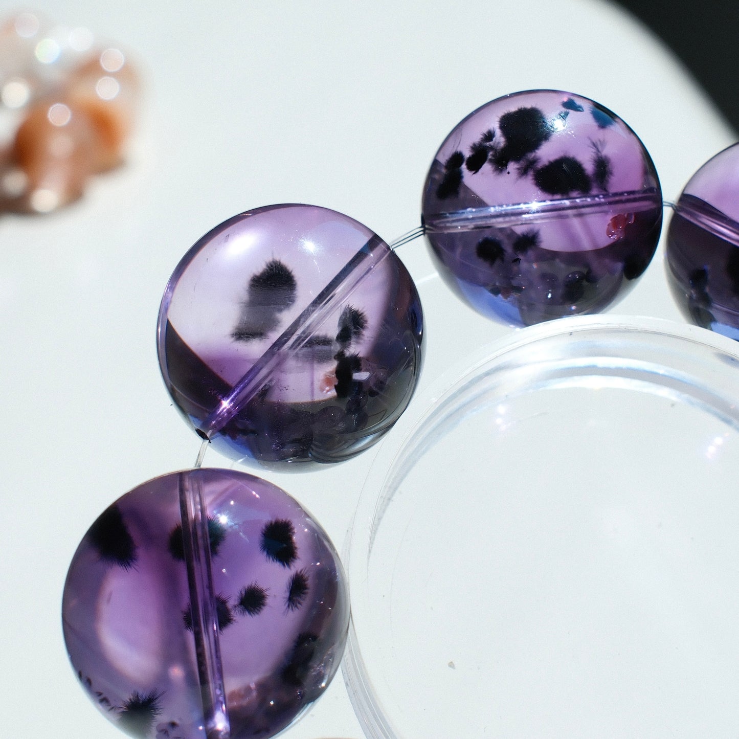 Amethyst Urchin Quartz Bracelet
