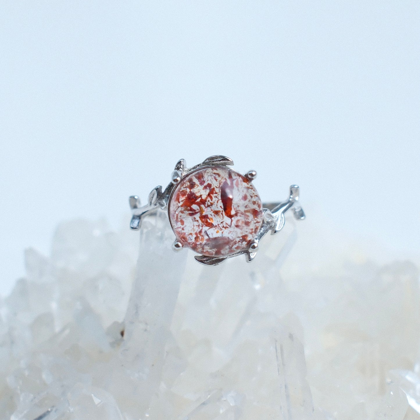 Super Seven Quartz Ring