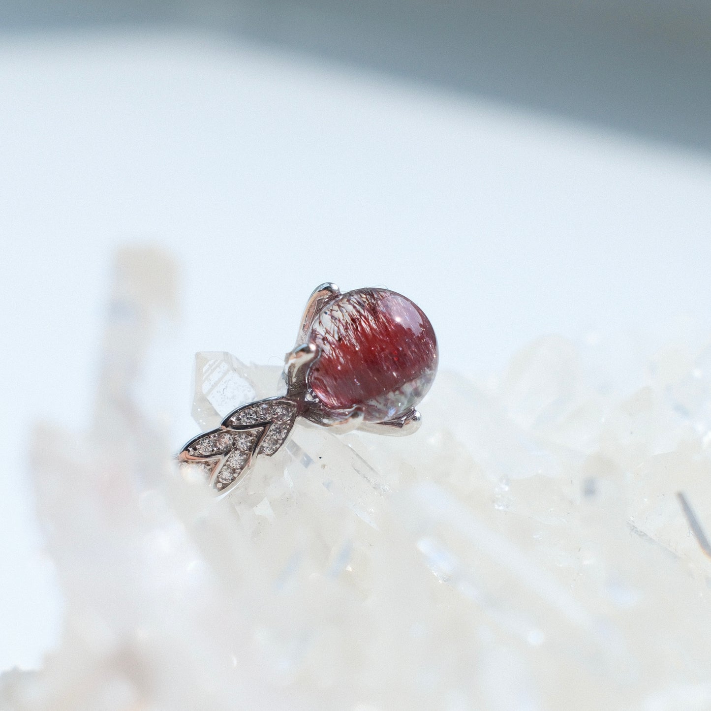 Super Seven Quartz Ring