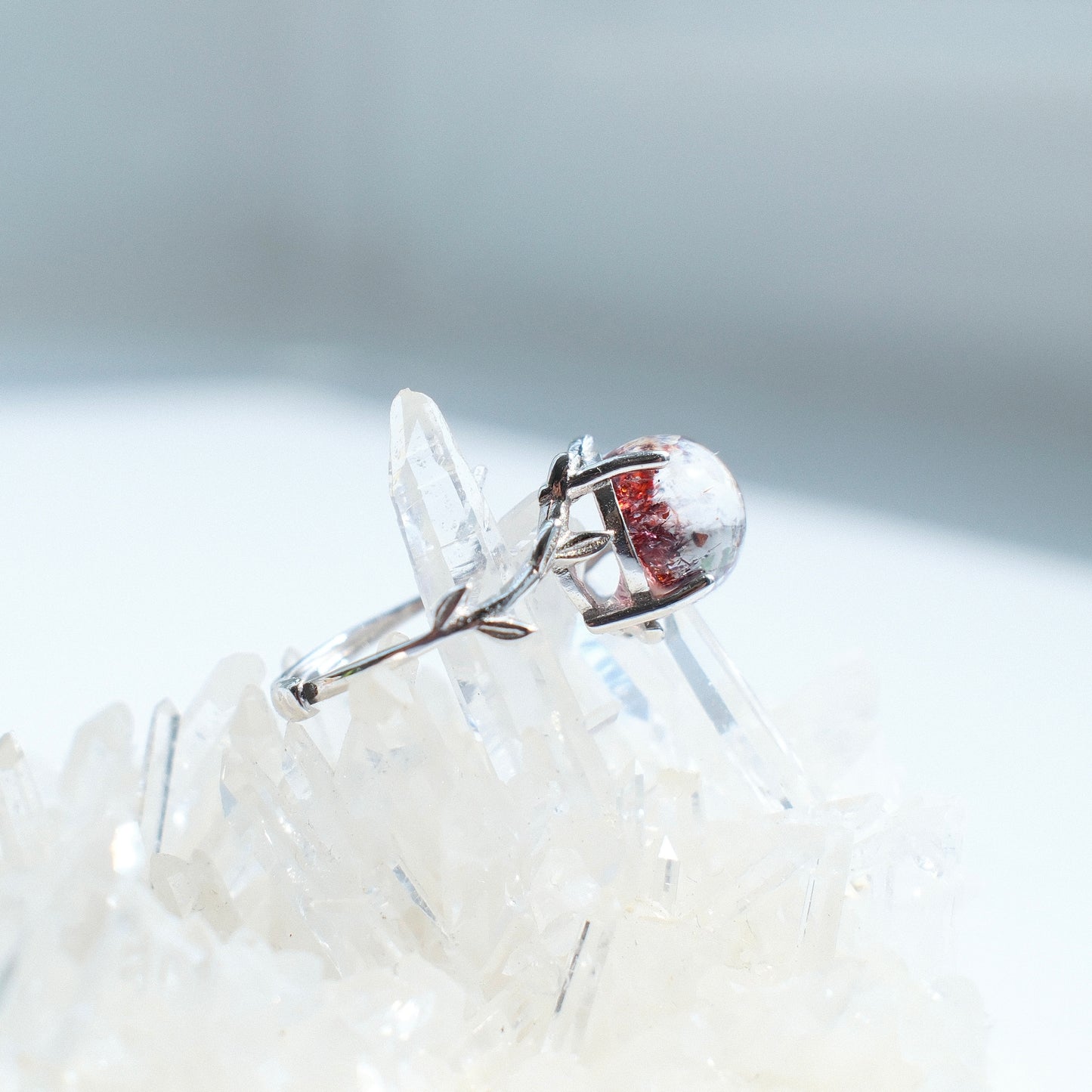 Super Seven Quartz Ring
