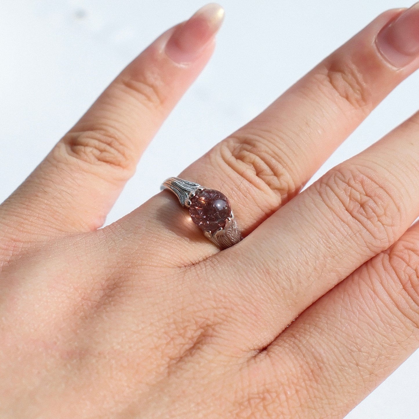 Super Seven Quartz Ring