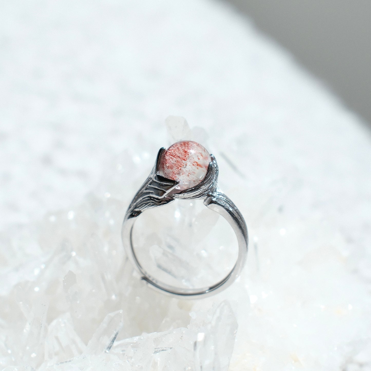 Super Seven Quartz Ring
