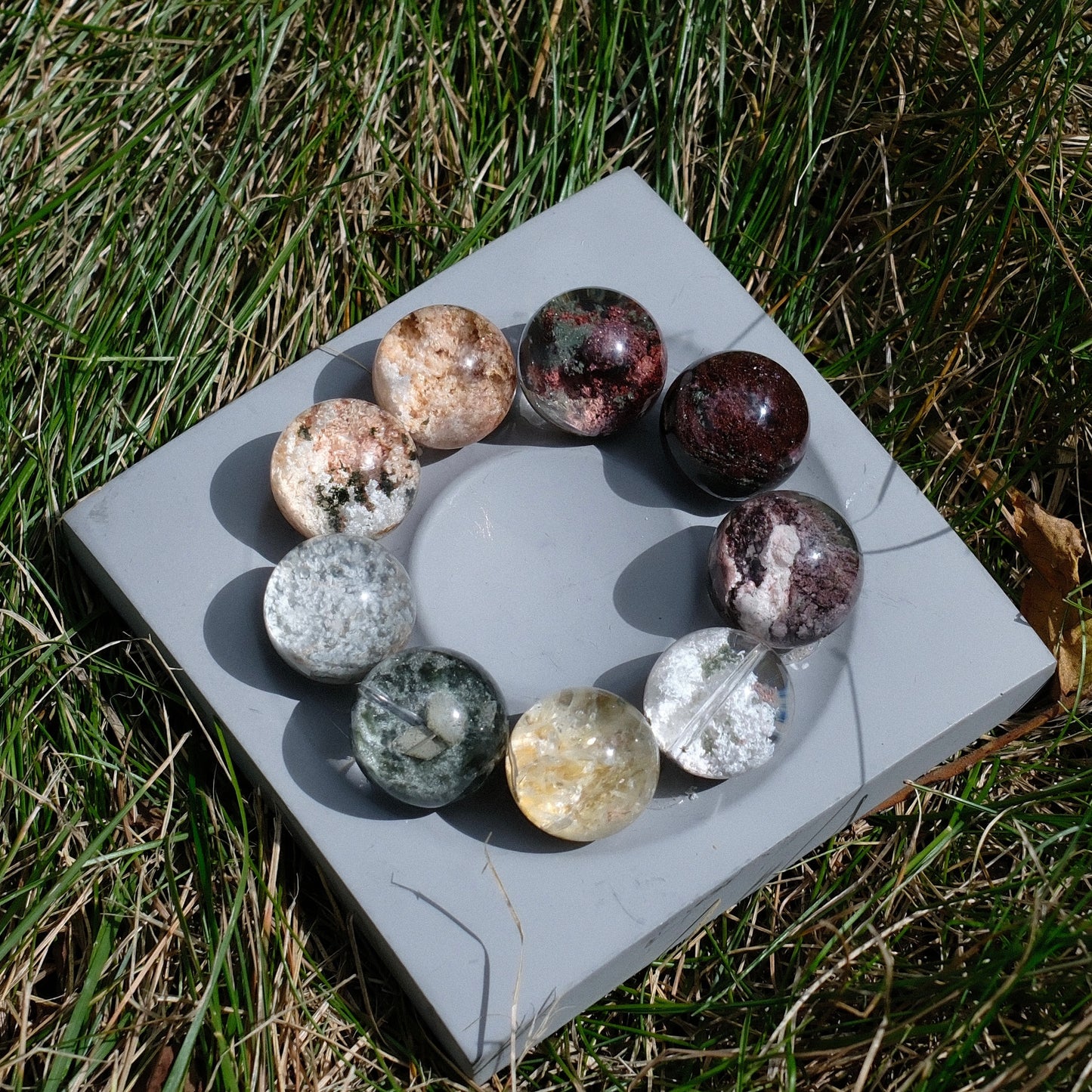 Vivid Phantom Quartz Bracelet