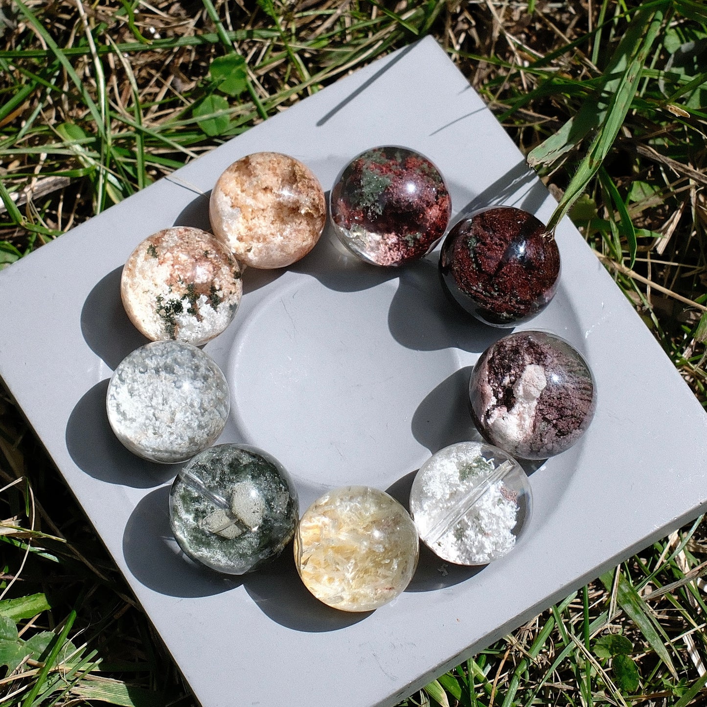 Vivid Phantom Quartz Bracelet