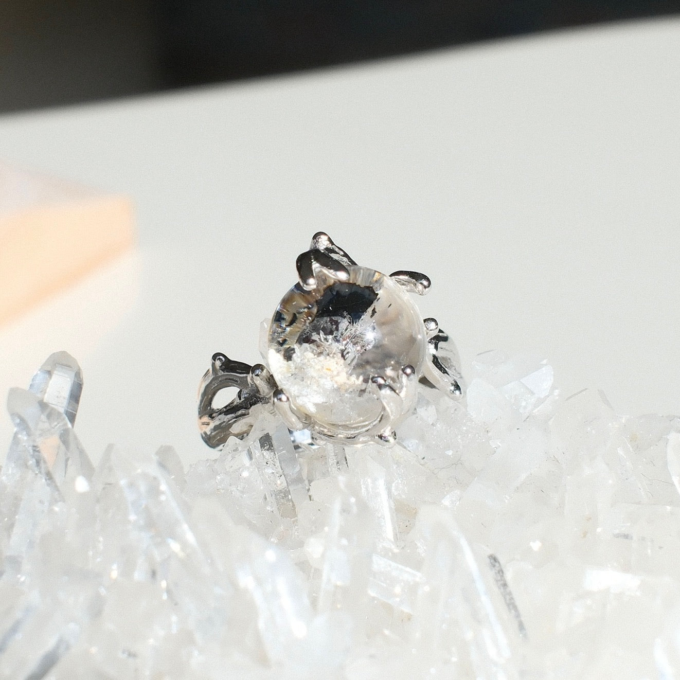 Rutilated Quartz Ring