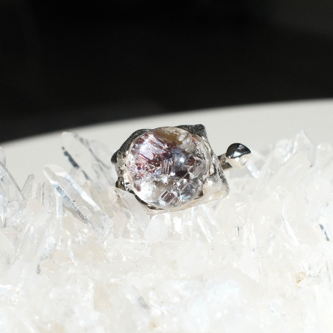 Rutilated Quartz Ring