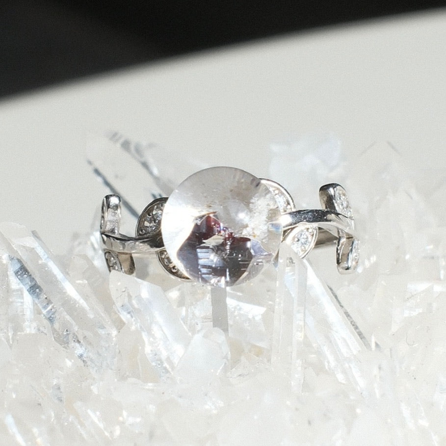 Rutilated Quartz Ring