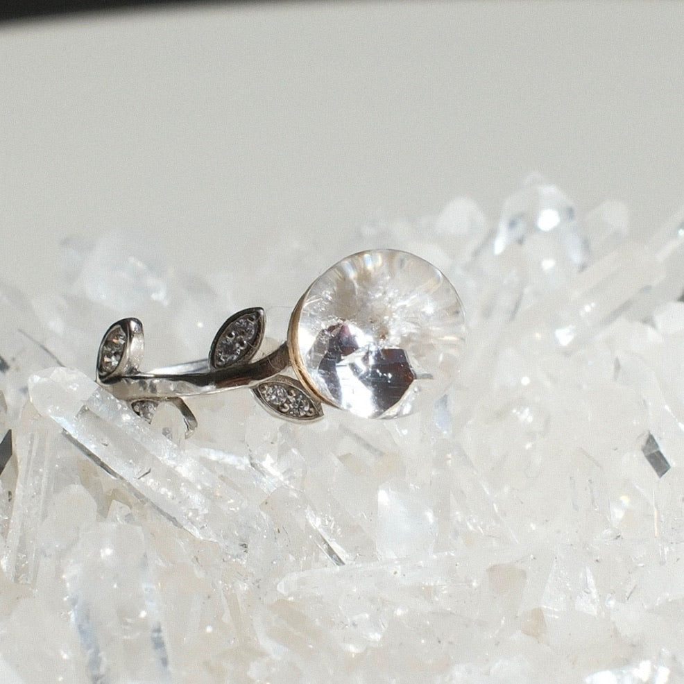 Rutilated Quartz Ring