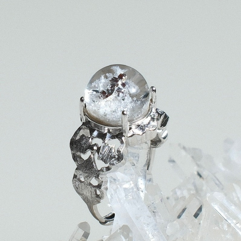 Rutilated Quartz Ring