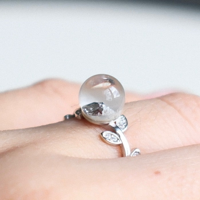Rutilated Quartz Ring