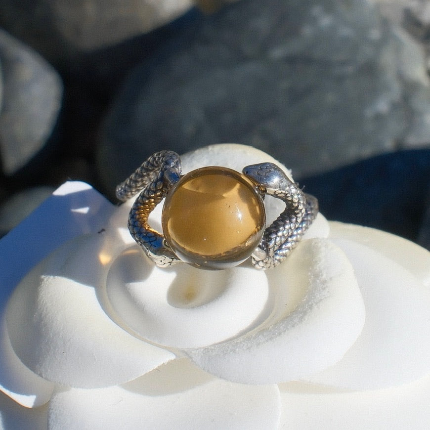 Natural Citrine Ring