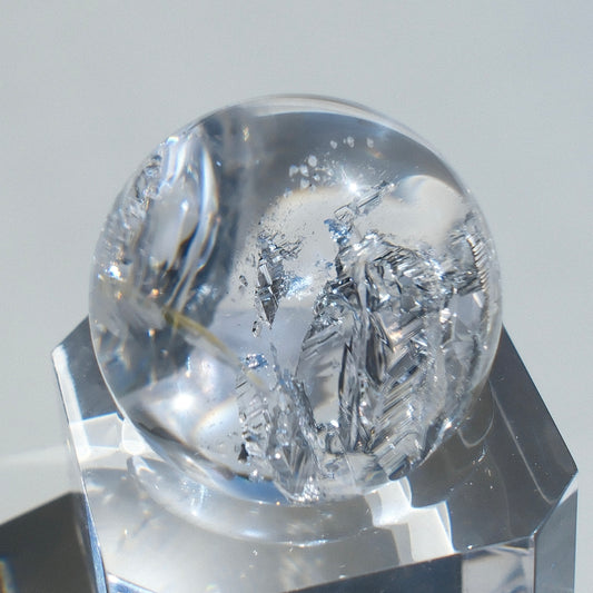 Enhydro Quartz Sphere