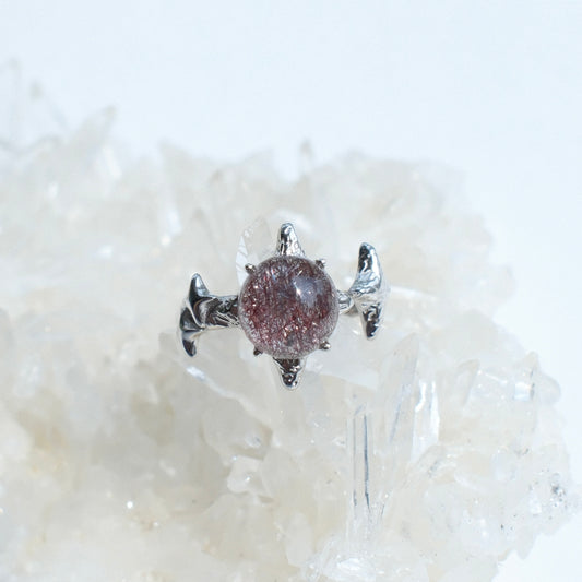 Super Seven Quartz Ring