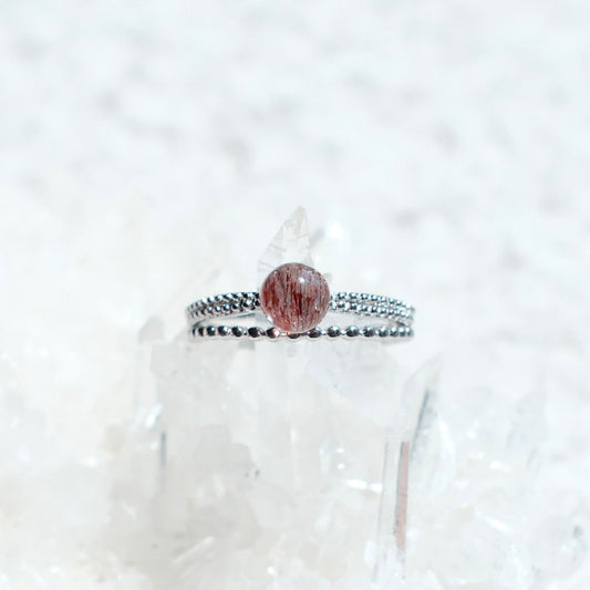 Super Seven Quartz Ring