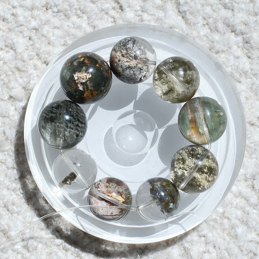 Green Phantom Quartz Bracelet