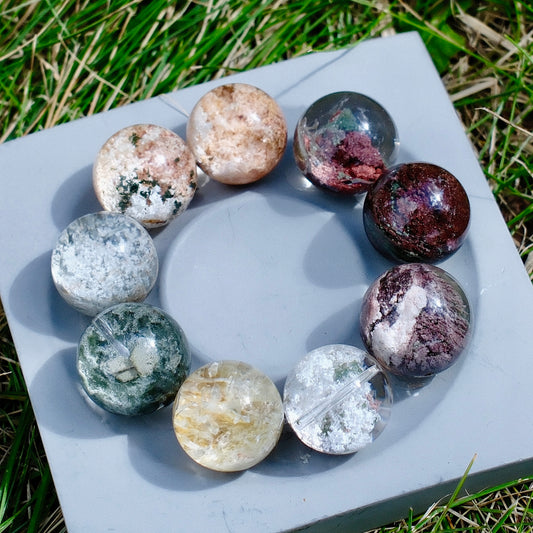 Vivid Phantom Quartz Bracelet