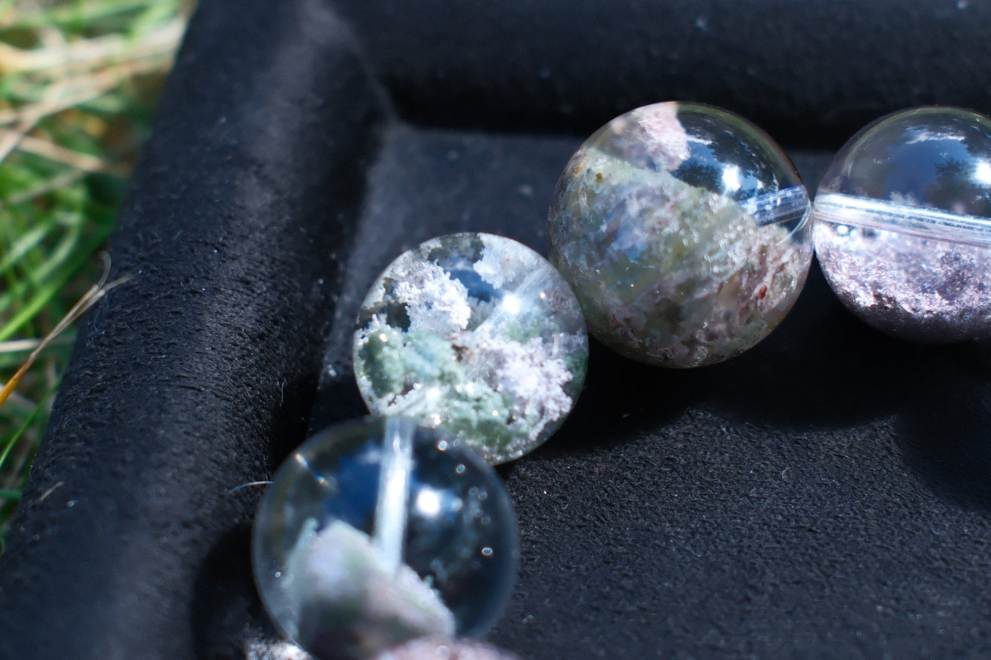 Vivid Phantom Quartz Bracelet
