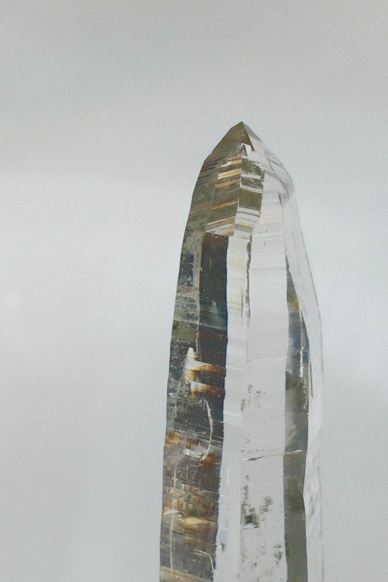 Nepal Himalayan Quartz with Epidote | Tyson Habit