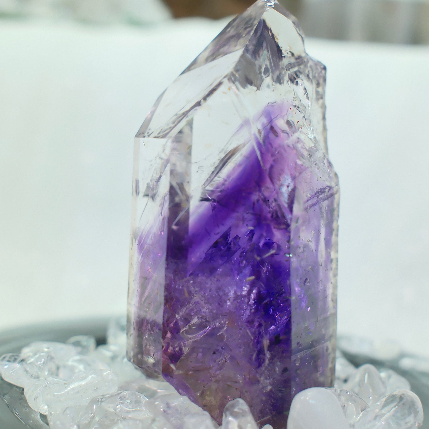 Namibian Purple Phantom Quartz Crystal
