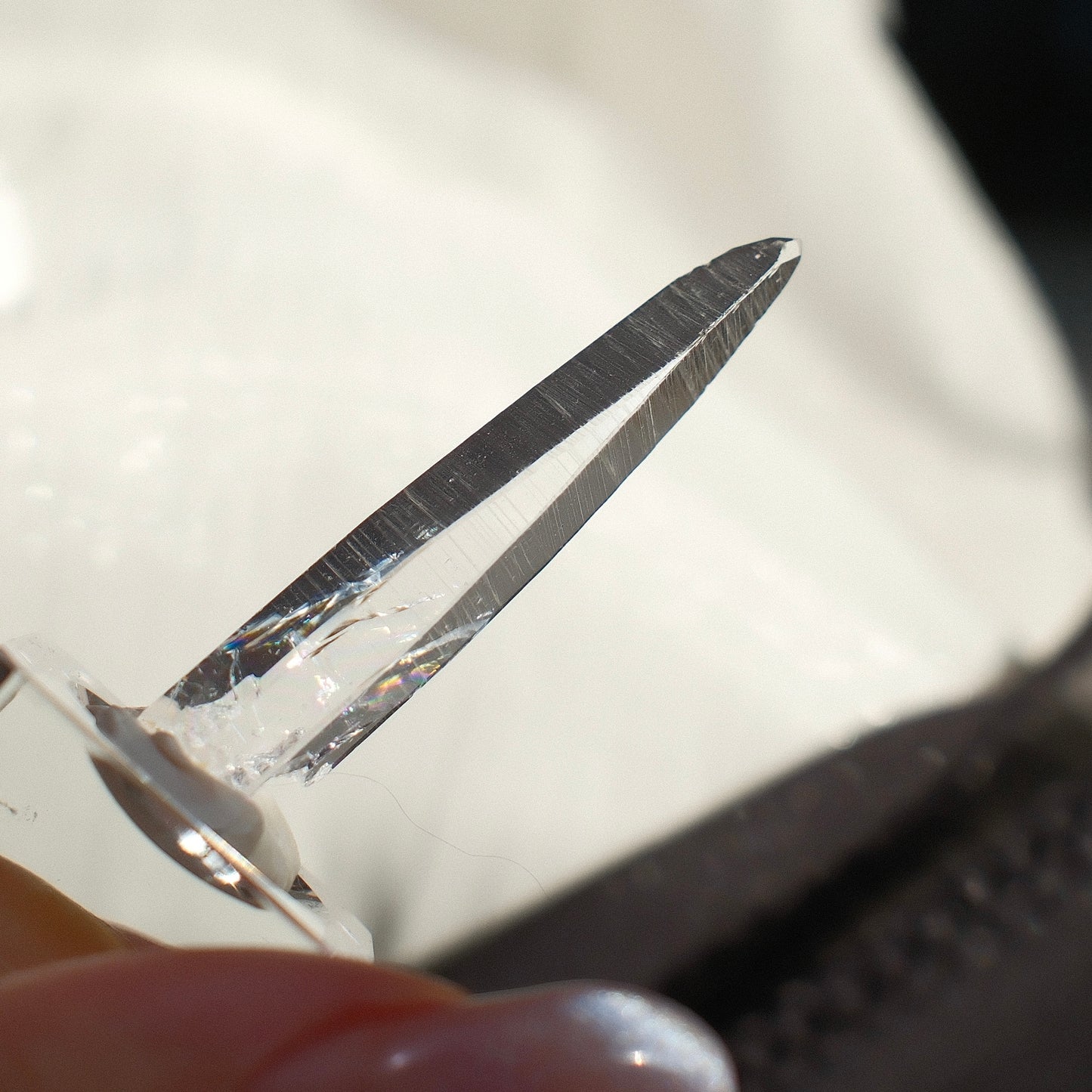 Colombian LEM Quartz Crystal Point | Peña Blanca (PB)