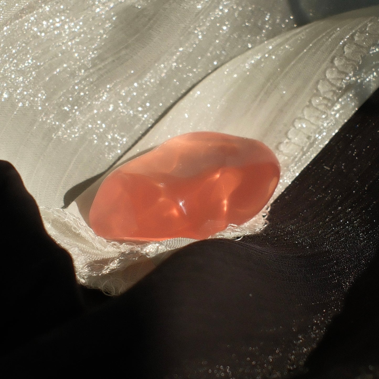 Mozambique Rose Quartz Freeform